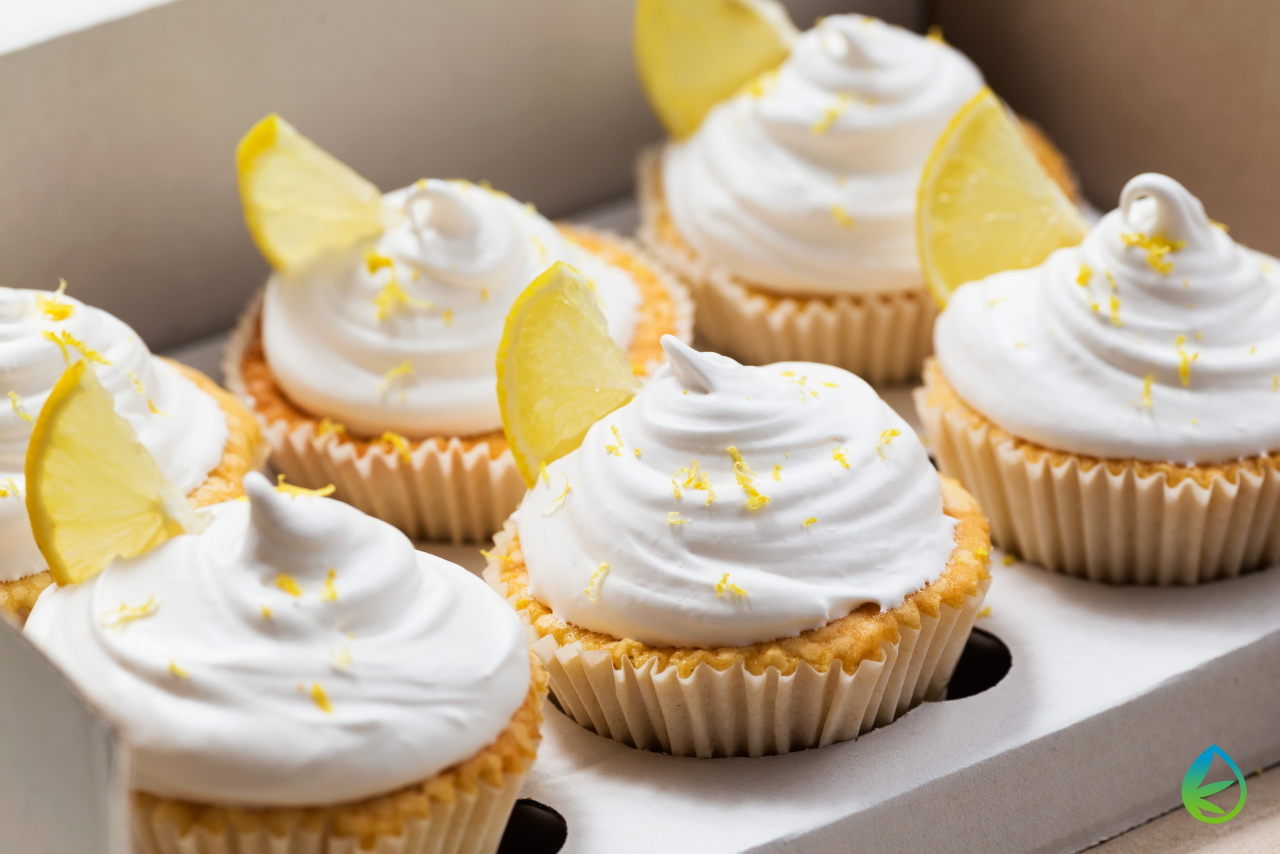 Lemon CBD Cupcakes Recipe medibles CBD Personalized